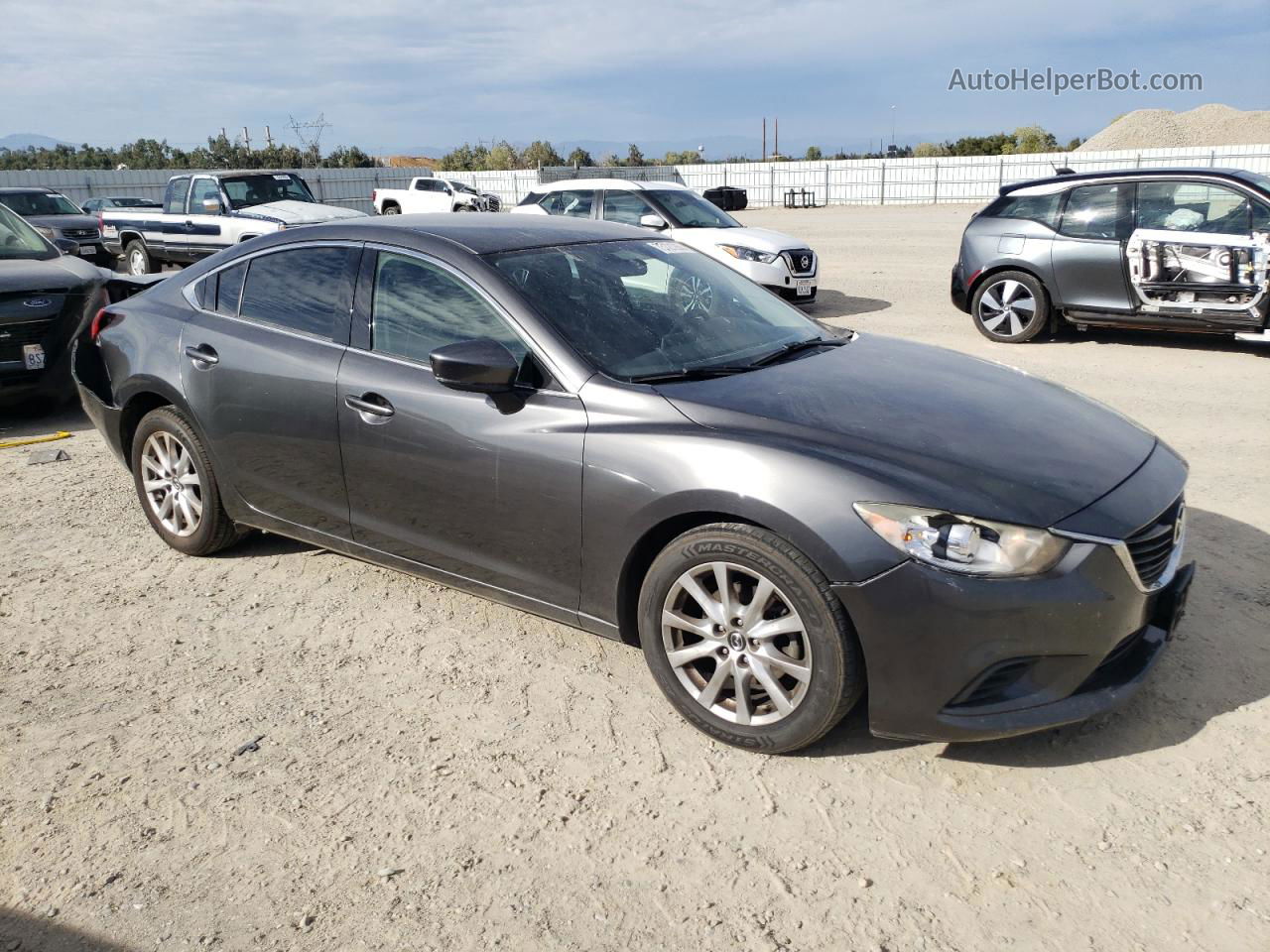 2017 Mazda 6 Sport Charcoal vin: JM1GL1U59H1140149