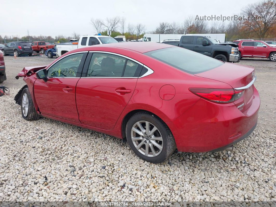 2017 Mazda Mazda6 Sport Maroon vin: JM1GL1U5XH1147336