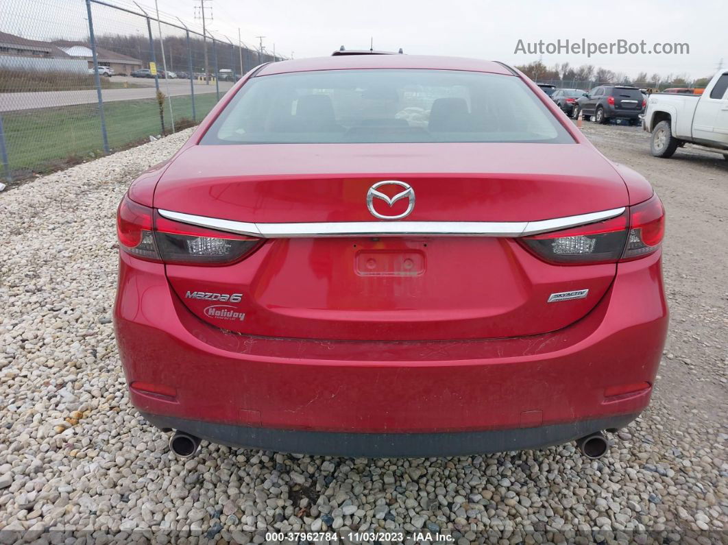 2017 Mazda Mazda6 Sport Maroon vin: JM1GL1U5XH1147336