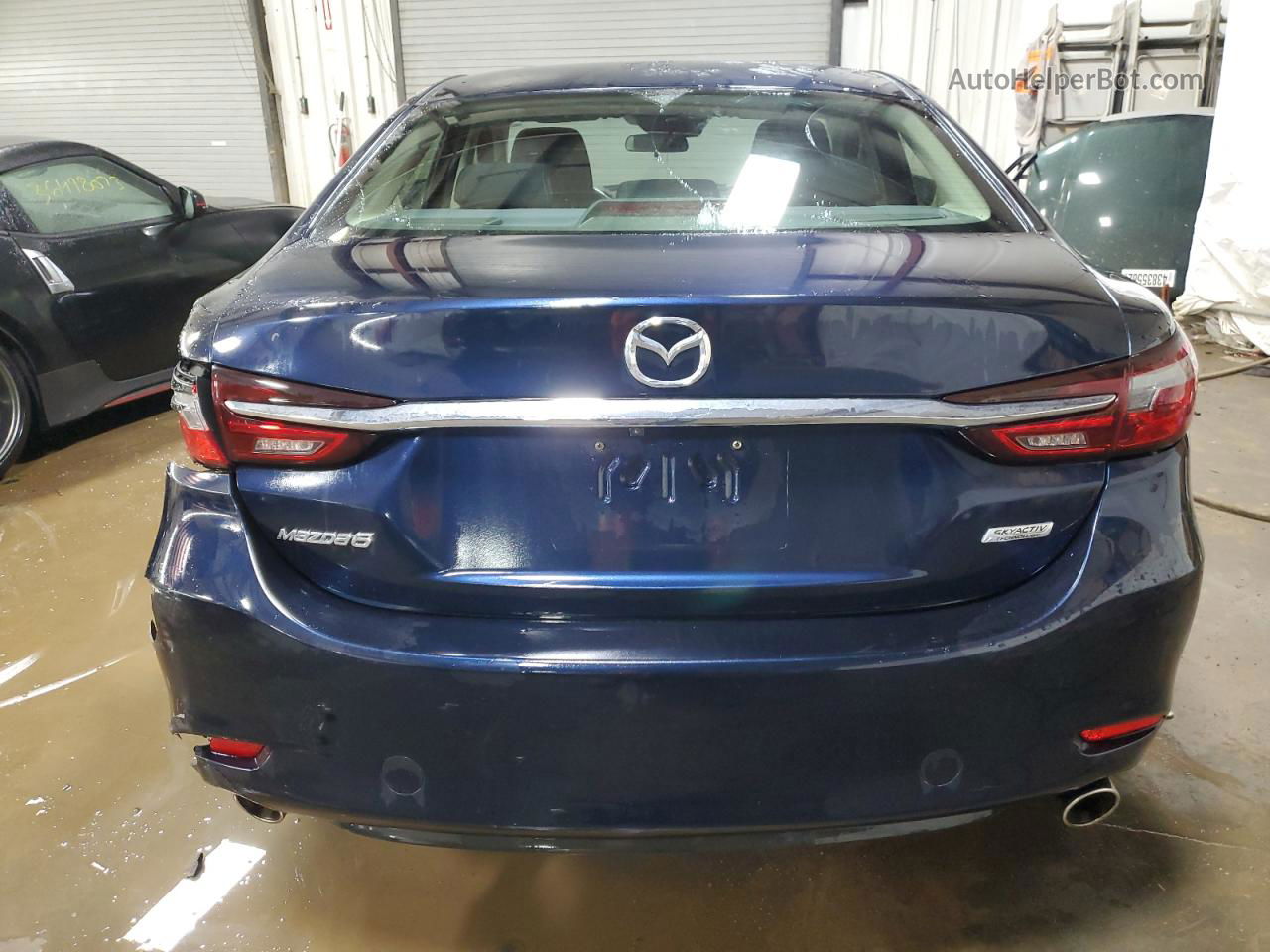 2018 Mazda 6 Sport Синий vin: JM1GL1U5XJ1310640