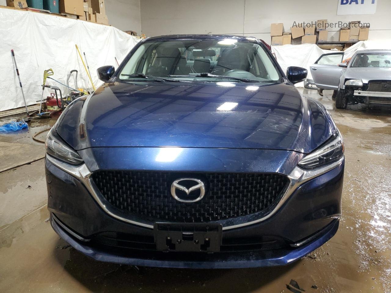 2018 Mazda 6 Sport Blue vin: JM1GL1U5XJ1310640