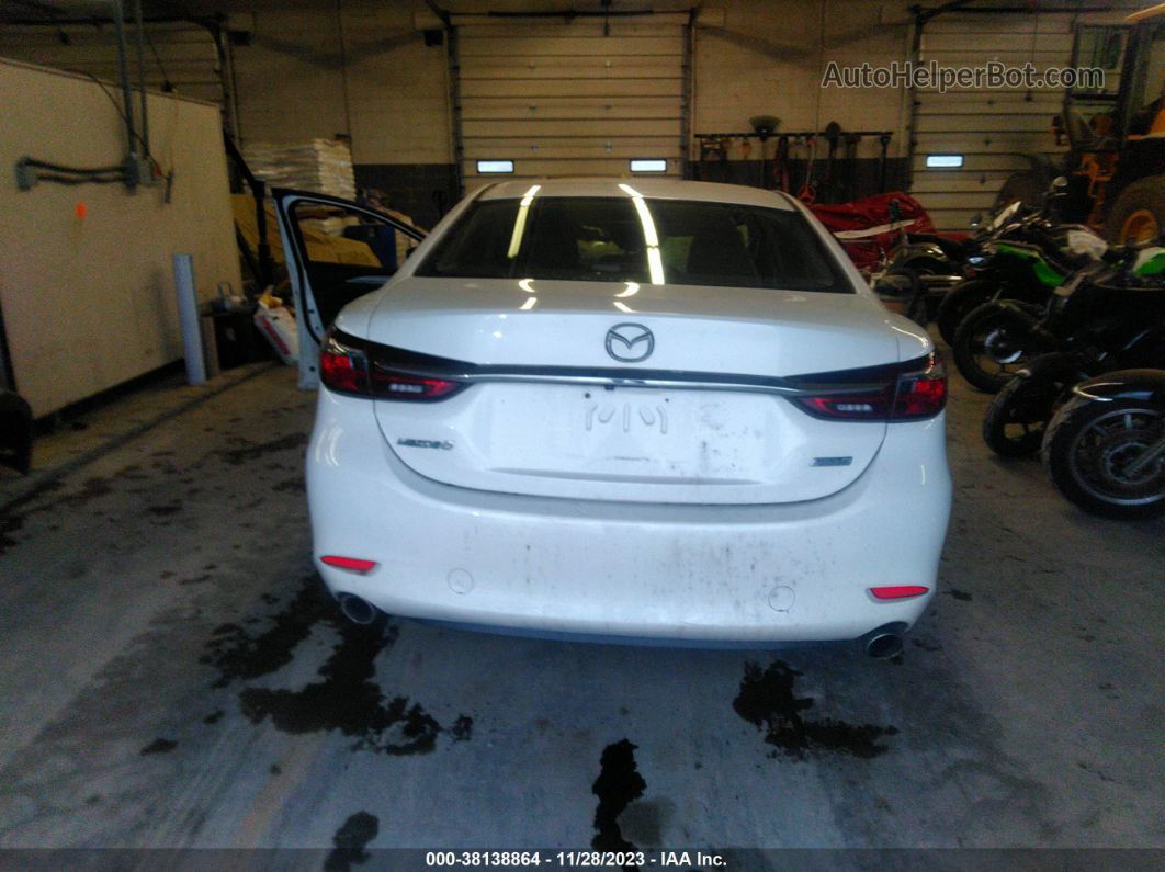 2018 Mazda Mazda6 Sport White vin: JM1GL1UM1J1322344