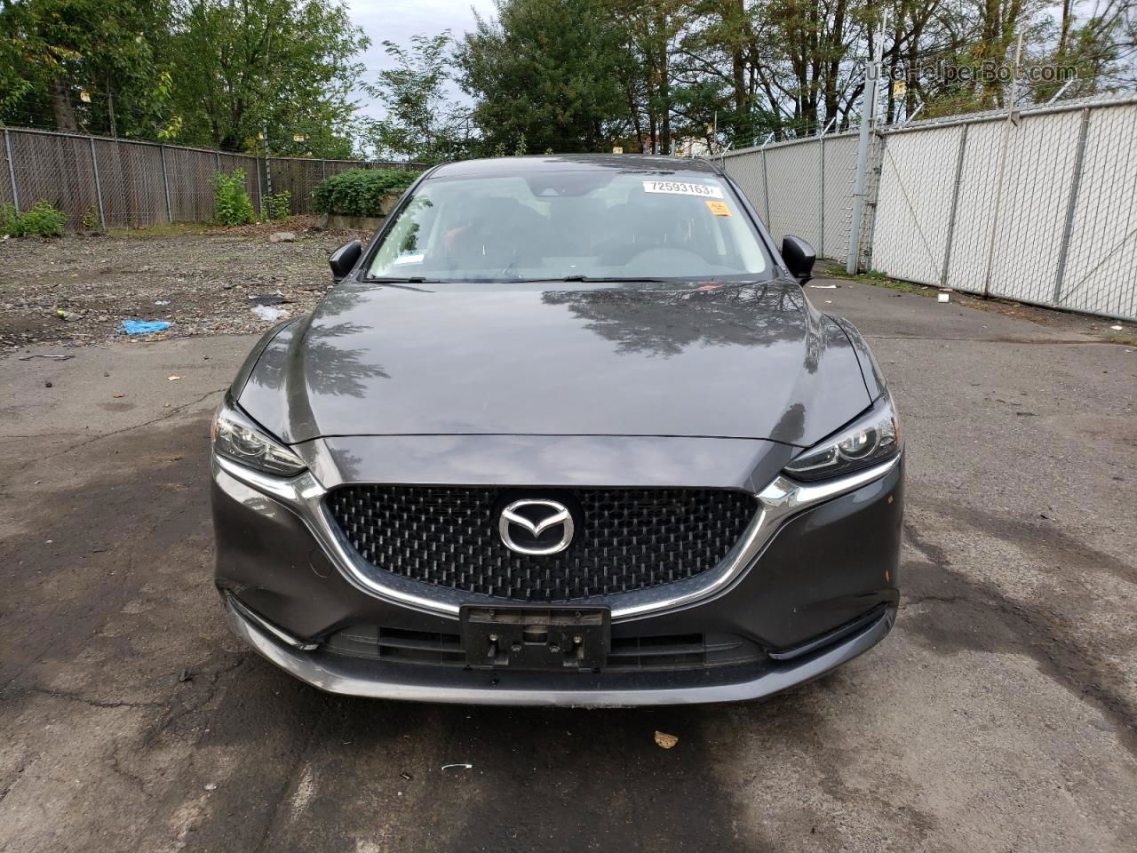 2018 Mazda 6 Sport Gray vin: JM1GL1UM2J1320747