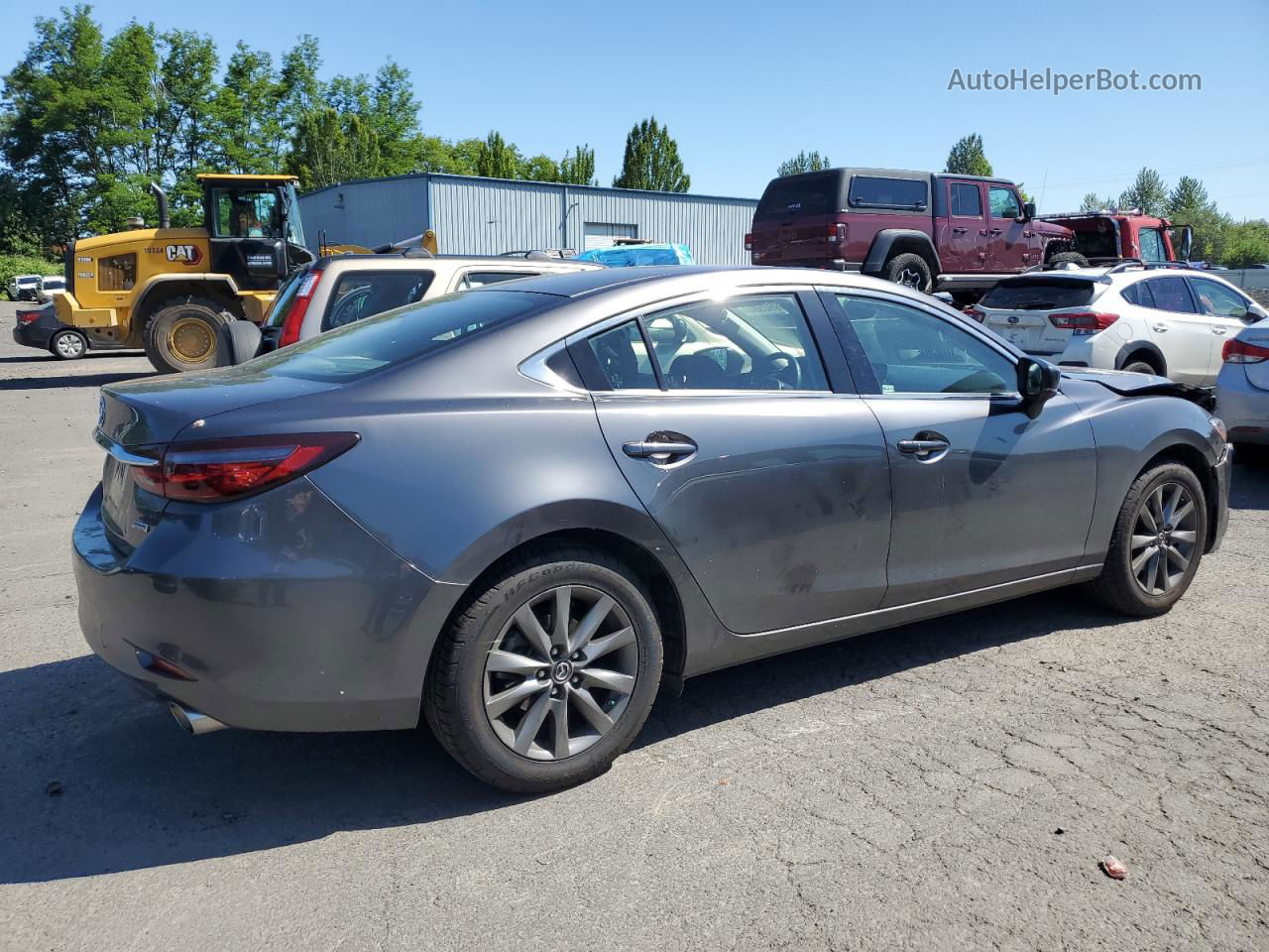 2018 Mazda 6 Sport Charcoal vin: JM1GL1UM2J1320747