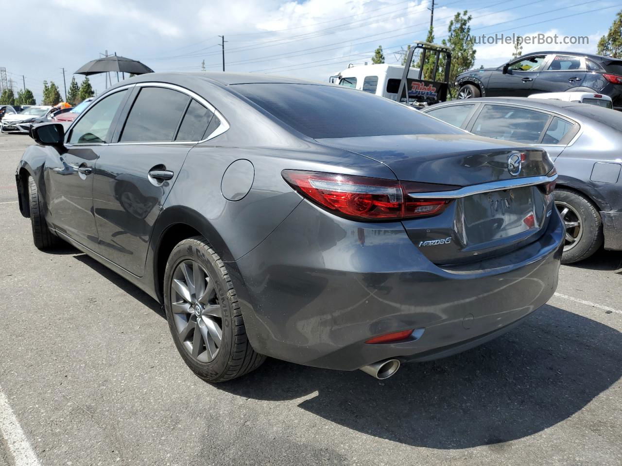 2018 Mazda 6 Sport Charcoal vin: JM1GL1UM4J1331152