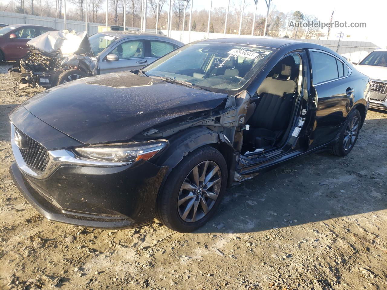 2018 Mazda 6 Sport Black vin: JM1GL1UMXJ1333665