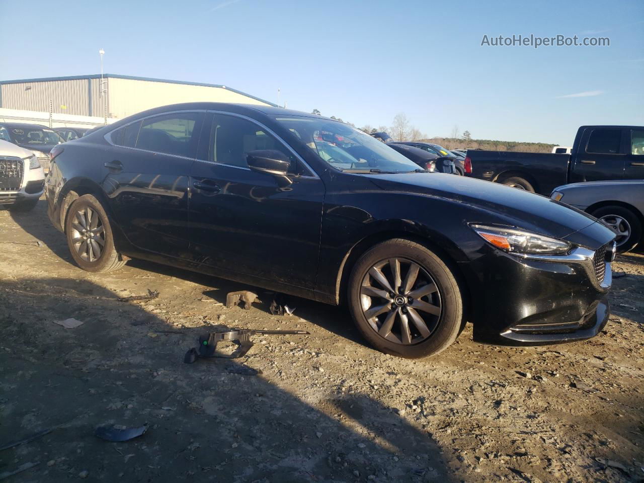 2018 Mazda 6 Sport Black vin: JM1GL1UMXJ1333665