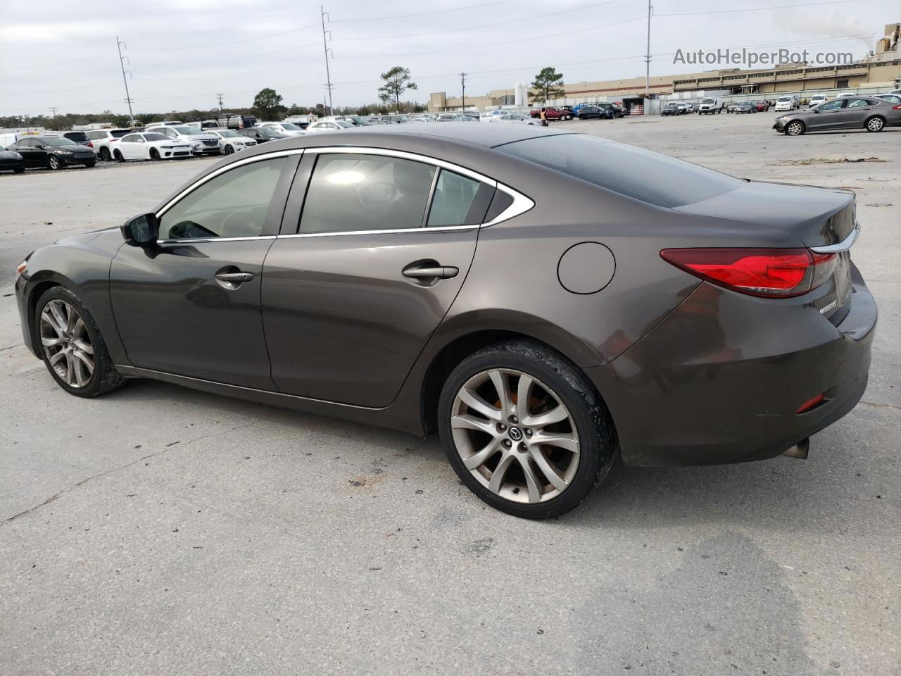 2017 Mazda 6 Touring Gray vin: JM1GL1V50H1107409