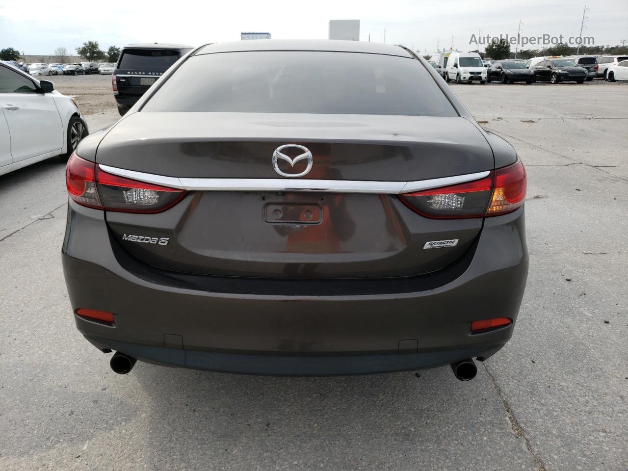 2017 Mazda 6 Touring Gray vin: JM1GL1V50H1107409