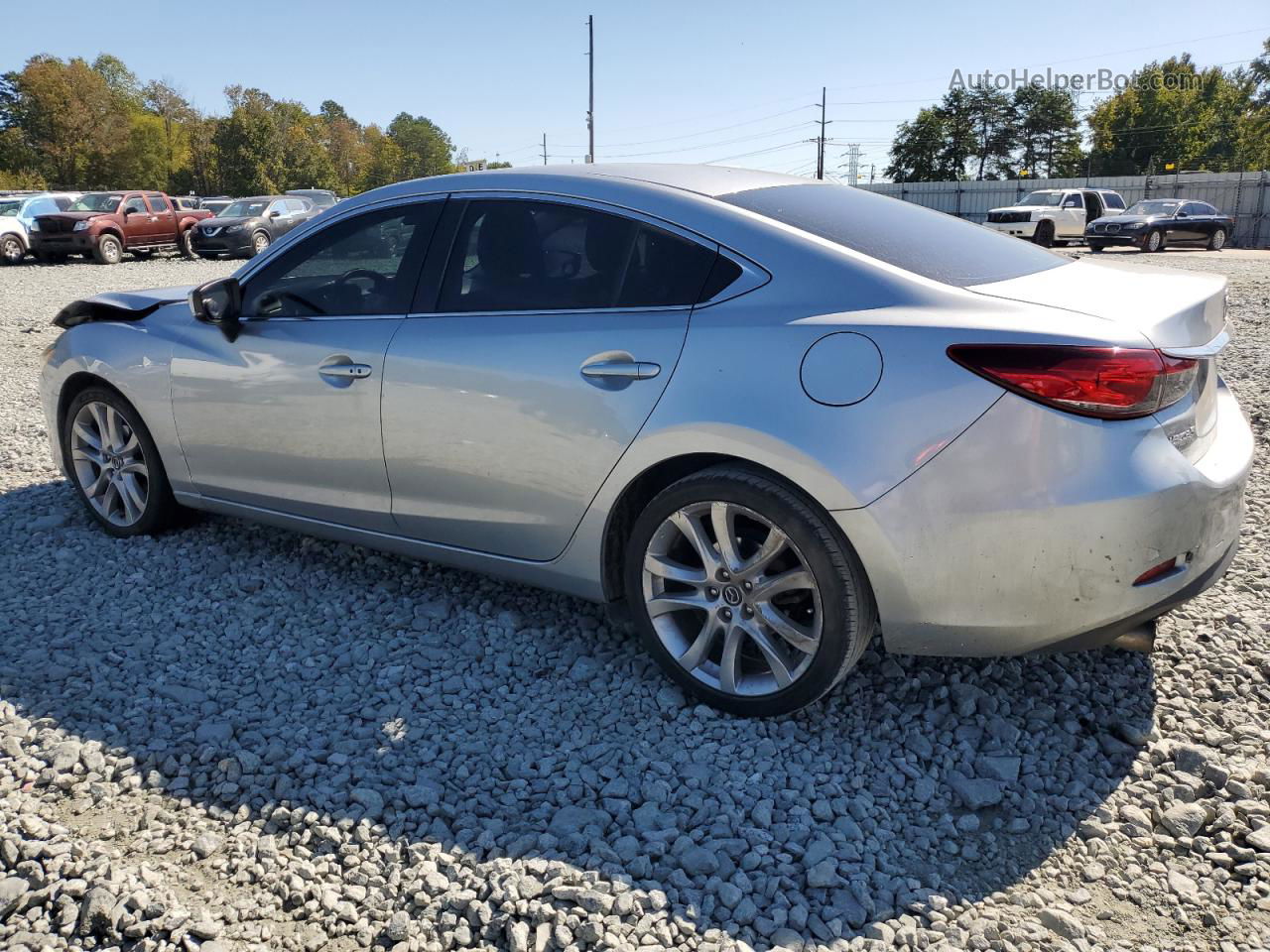 2017 Mazda 6 Touring Silver vin: JM1GL1V50H1108821