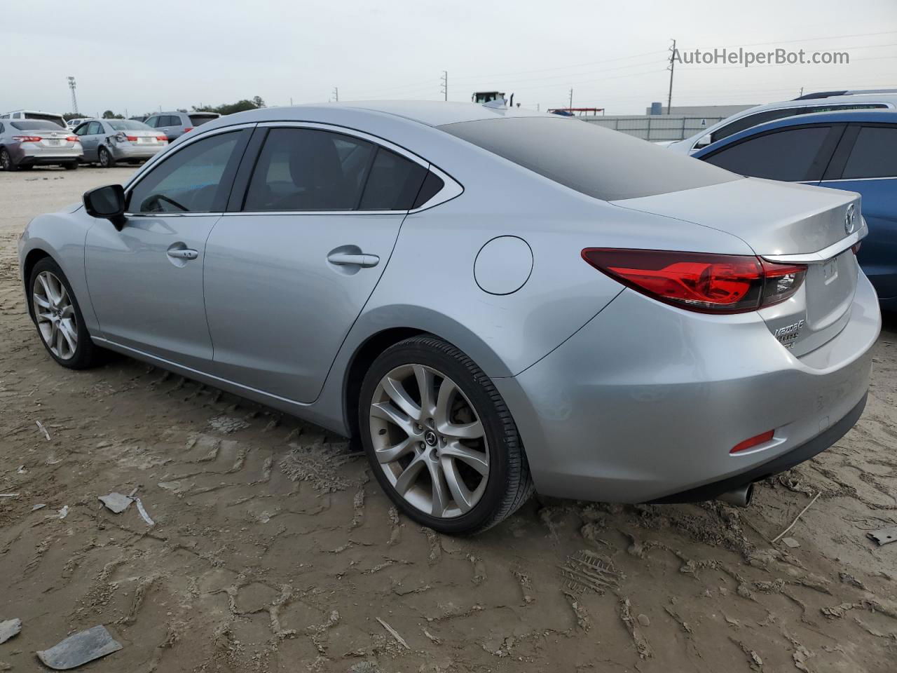 2017 Mazda 6 Touring Silver vin: JM1GL1V52H1128570