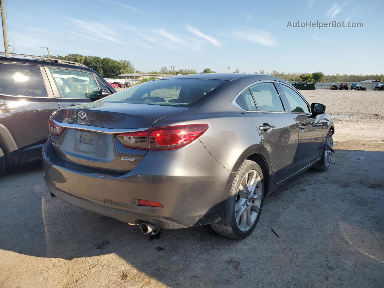 2017 Mazda 6 Touring Charcoal vin: JM1GL1V53H1117996