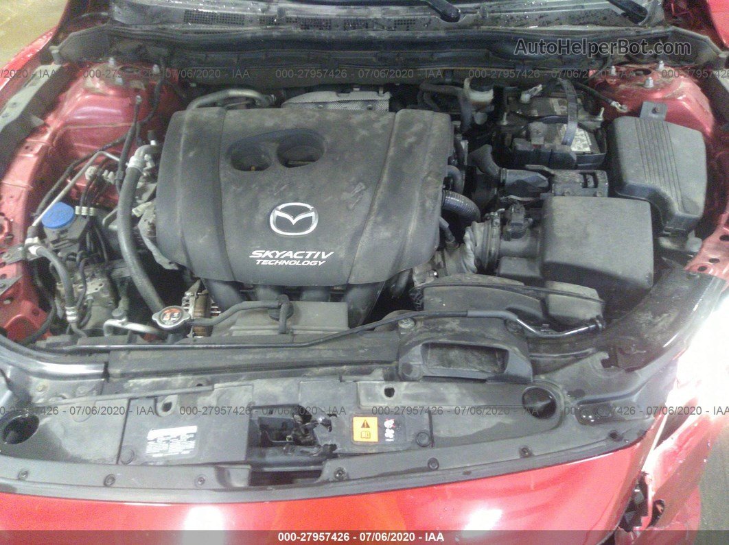2017 Mazda Mazda6 Touring Красный vin: JM1GL1V53H1121319