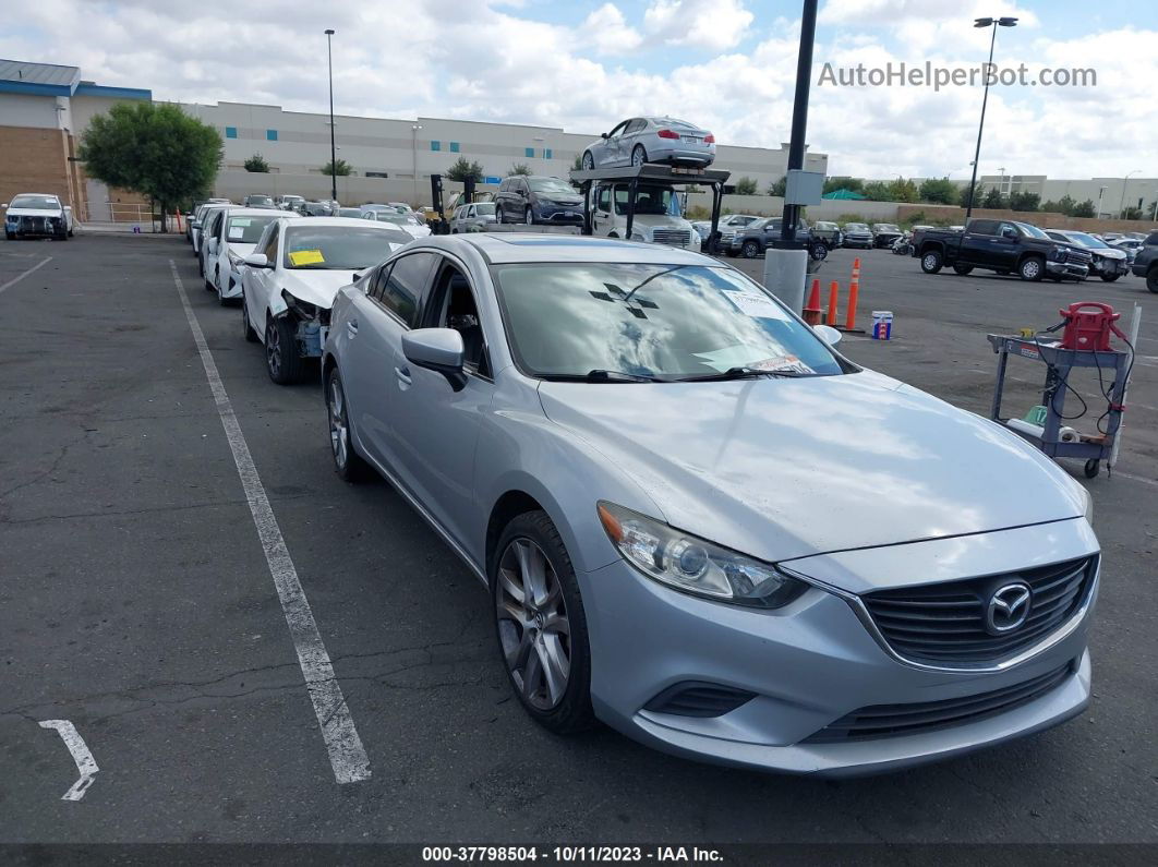 2017 Mazda Mazda6 Touring Silver vin: JM1GL1V54H1113164