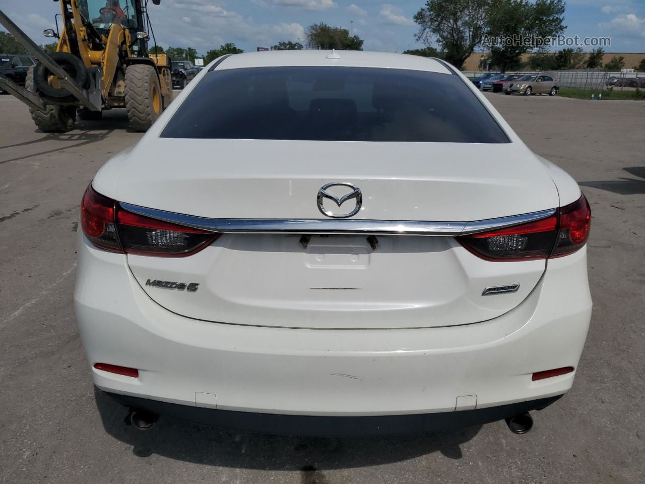 2017 Mazda 6 Touring White vin: JM1GL1V59H1148153