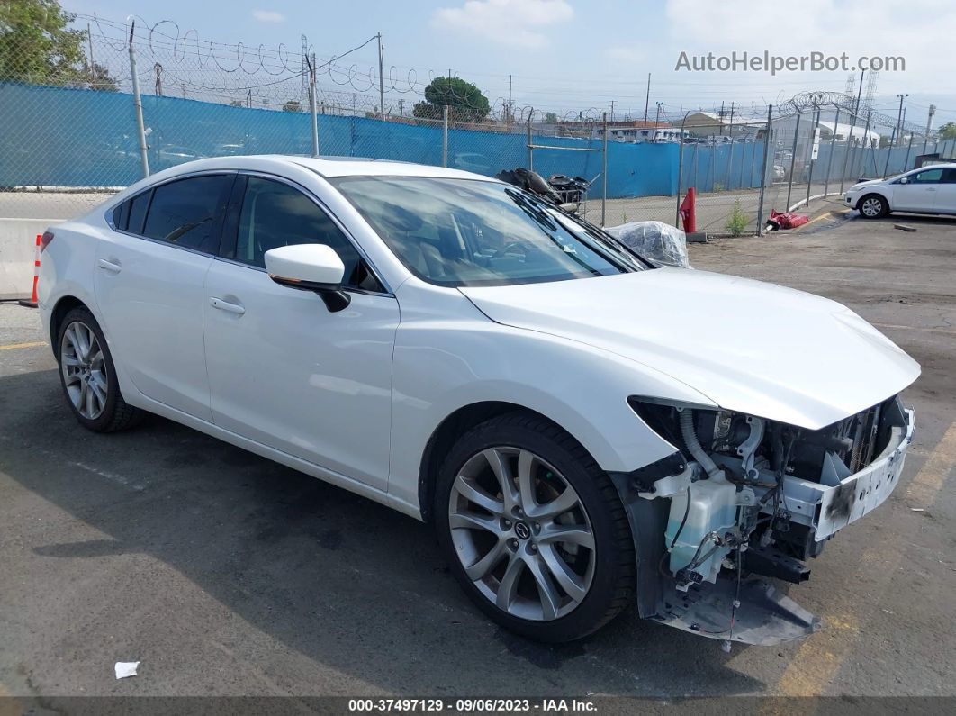 2017 Mazda Mazda6 Touring White vin: JM1GL1V5XH1106073