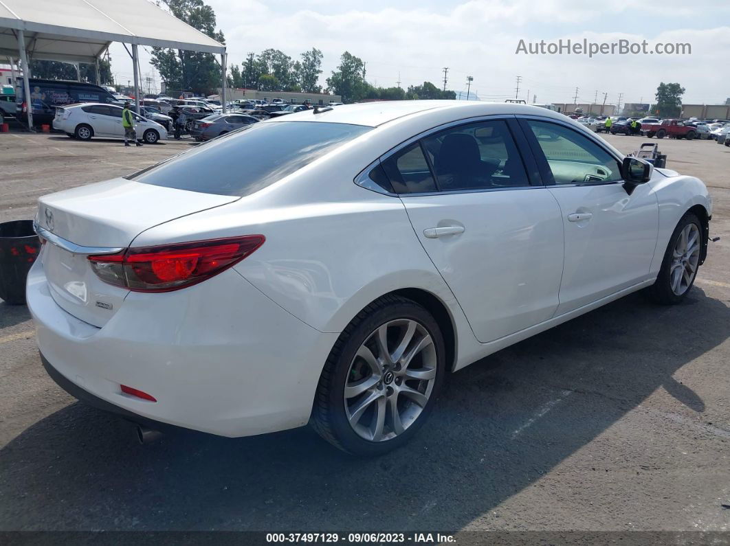 2017 Mazda Mazda6 Touring White vin: JM1GL1V5XH1106073