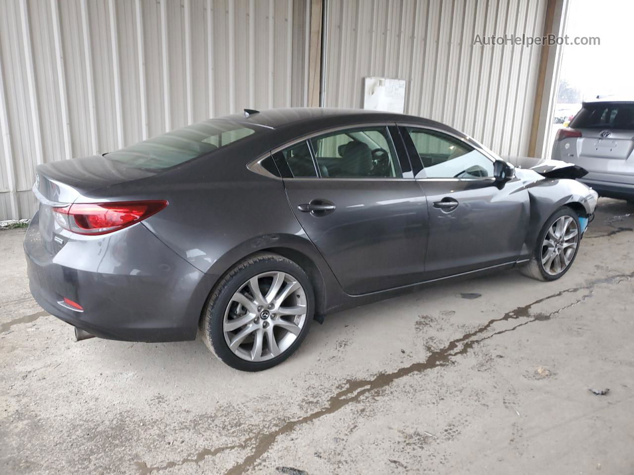 2017 Mazda 6 Touring Gray vin: JM1GL1V5XH1123388