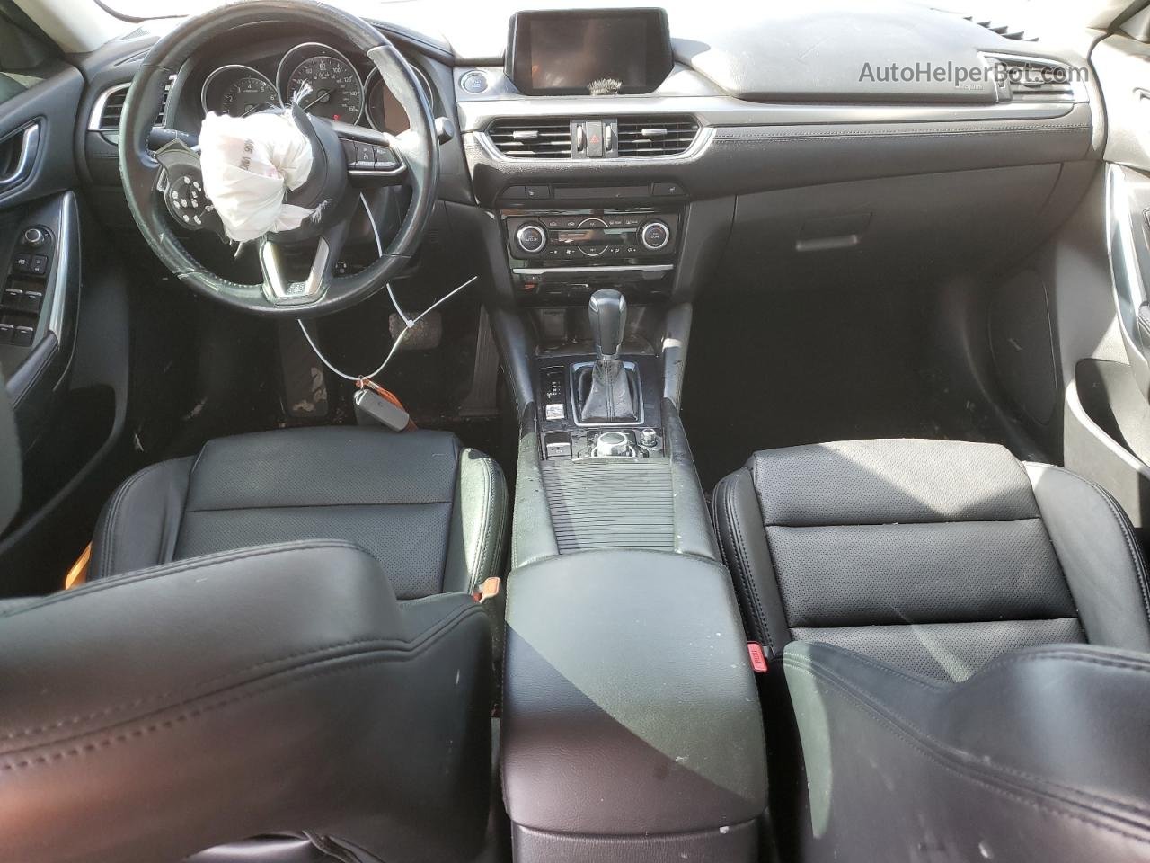 2017 Mazda 6 Touring Черный vin: JM1GL1V5XH1130034