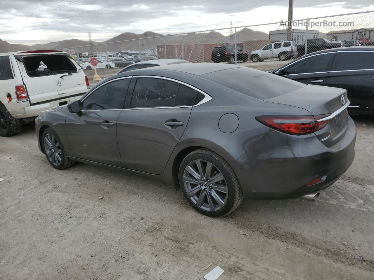 2018 Mazda 6 Touring Charcoal vin: JM1GL1VM1J1329650