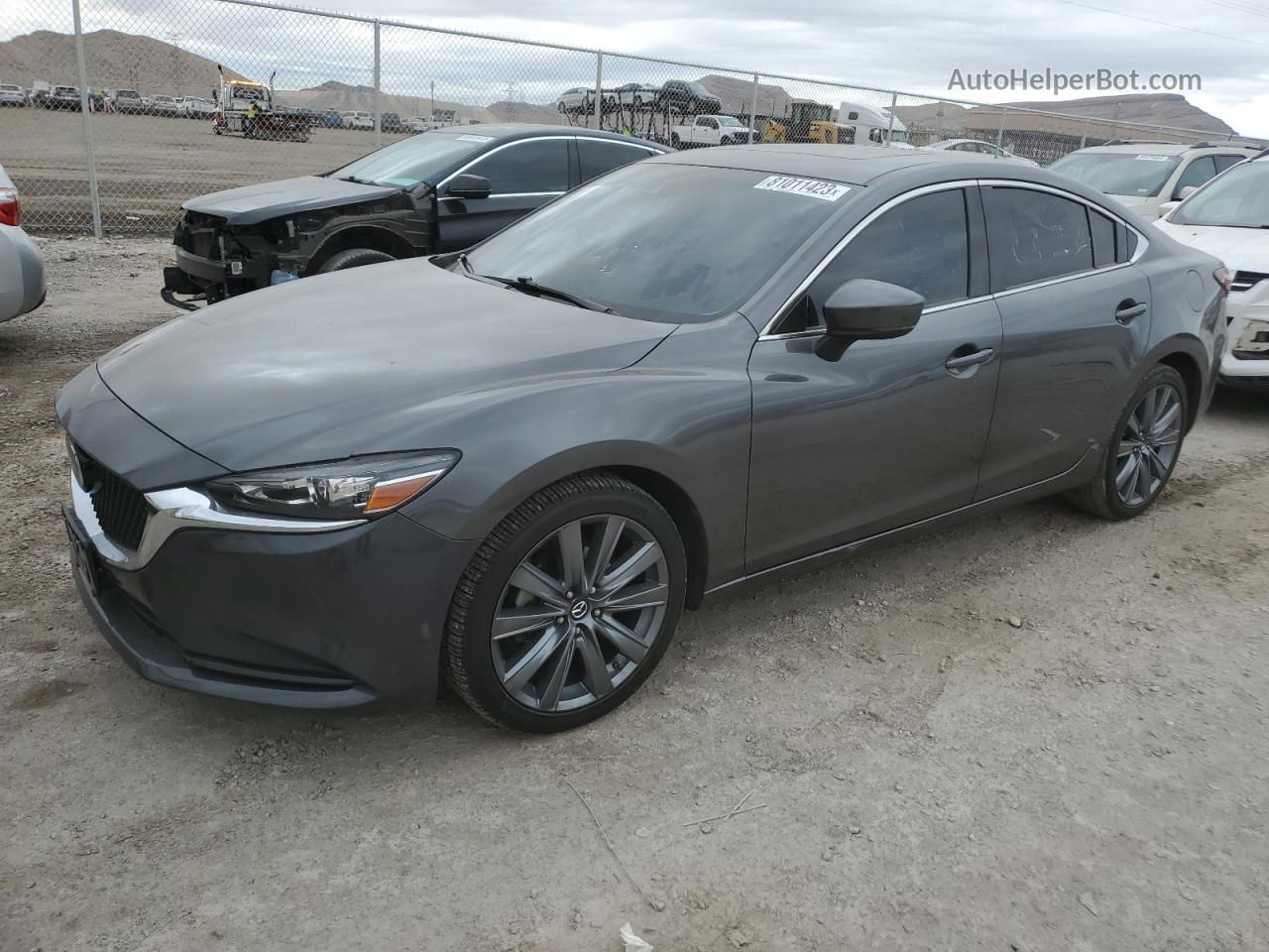 2018 Mazda 6 Touring Угольный vin: JM1GL1VM1J1329650