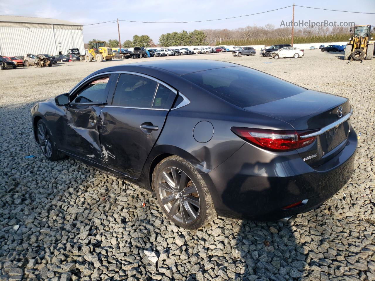 2018 Mazda 6 Touring Серый vin: JM1GL1VM2J1301744