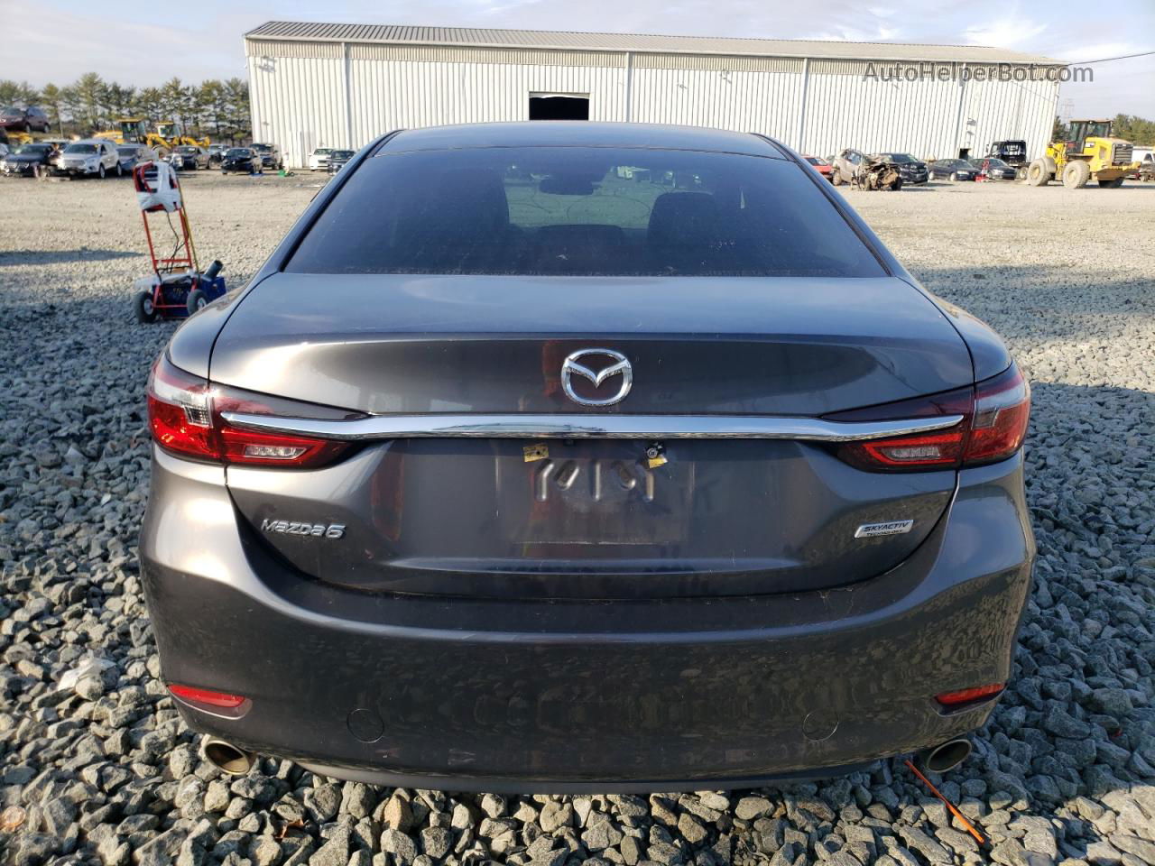 2018 Mazda 6 Touring Серый vin: JM1GL1VM2J1301744