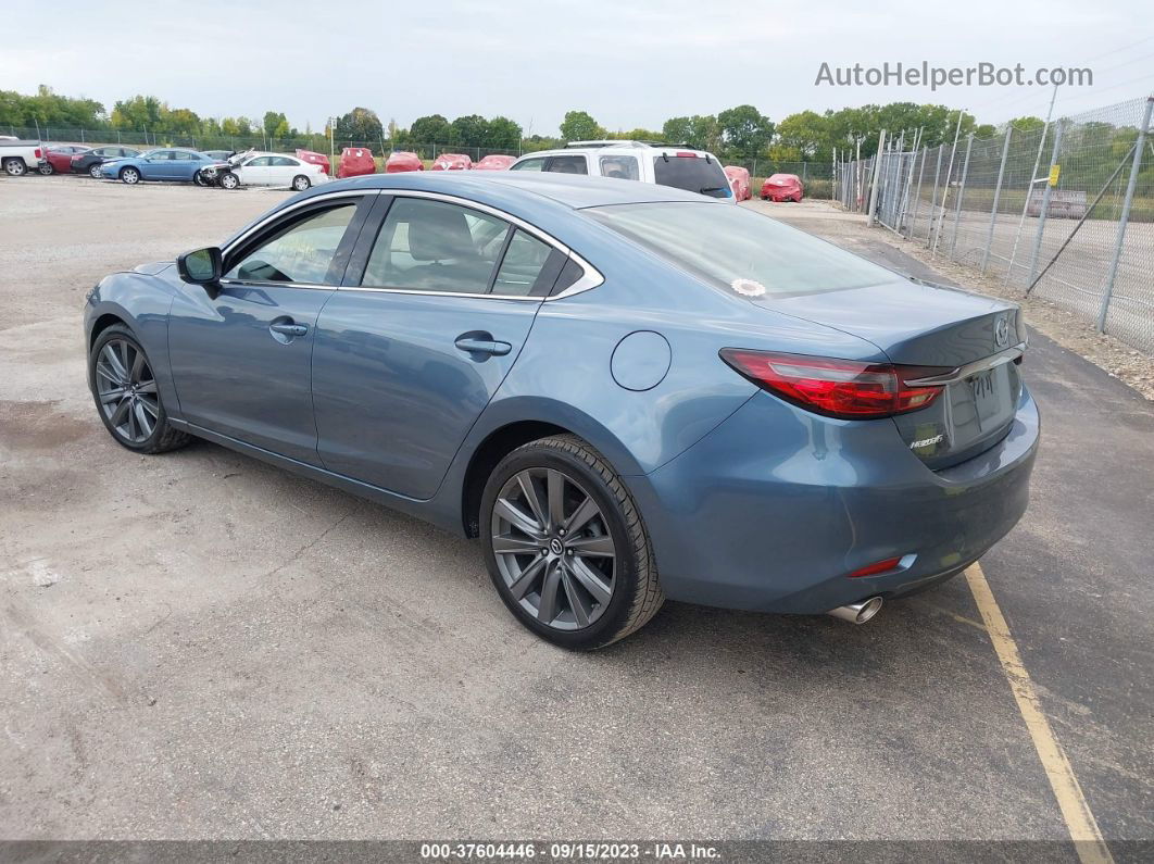 2018 Mazda Mazda6 Touring Blue vin: JM1GL1VM2J1324182