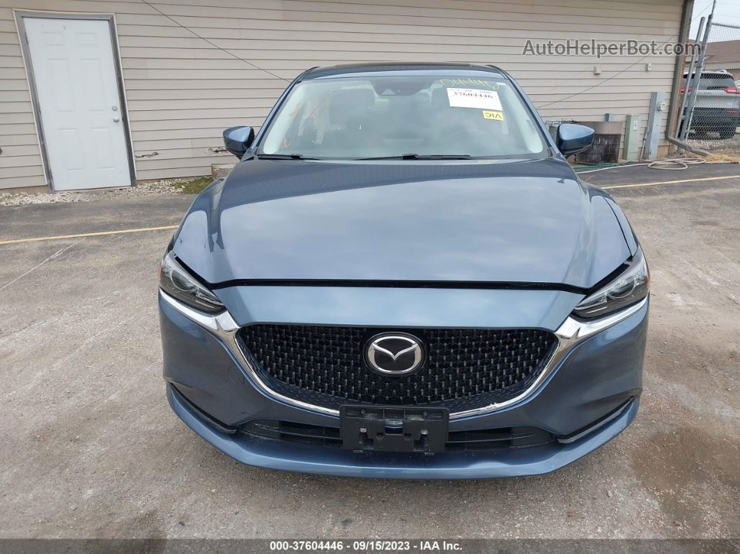 2018 Mazda Mazda6 Touring Blue vin: JM1GL1VM2J1324182