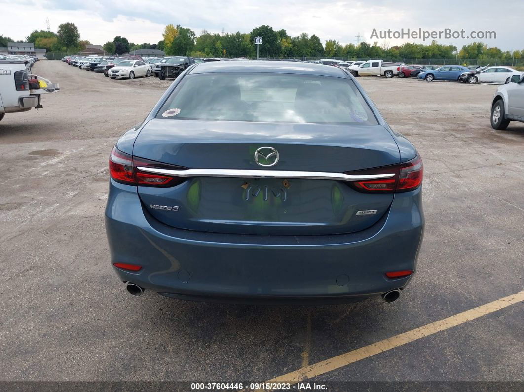 2018 Mazda Mazda6 Touring Blue vin: JM1GL1VM2J1324182