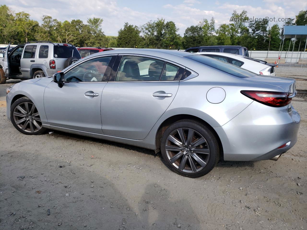 2018 Mazda 6 Touring Silver vin: JM1GL1VM4J1312292