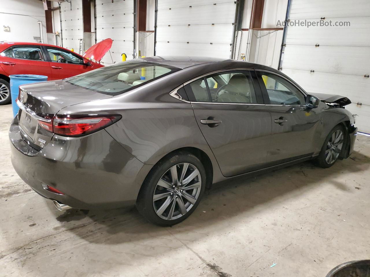 2018 Mazda 6 Touring Gray vin: JM1GL1VM4J1323938