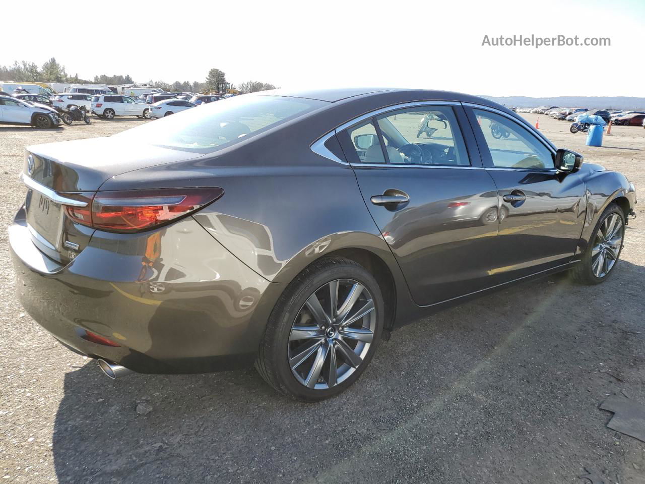 2018 Mazda 6 Touring Gray vin: JM1GL1VM4J1323938