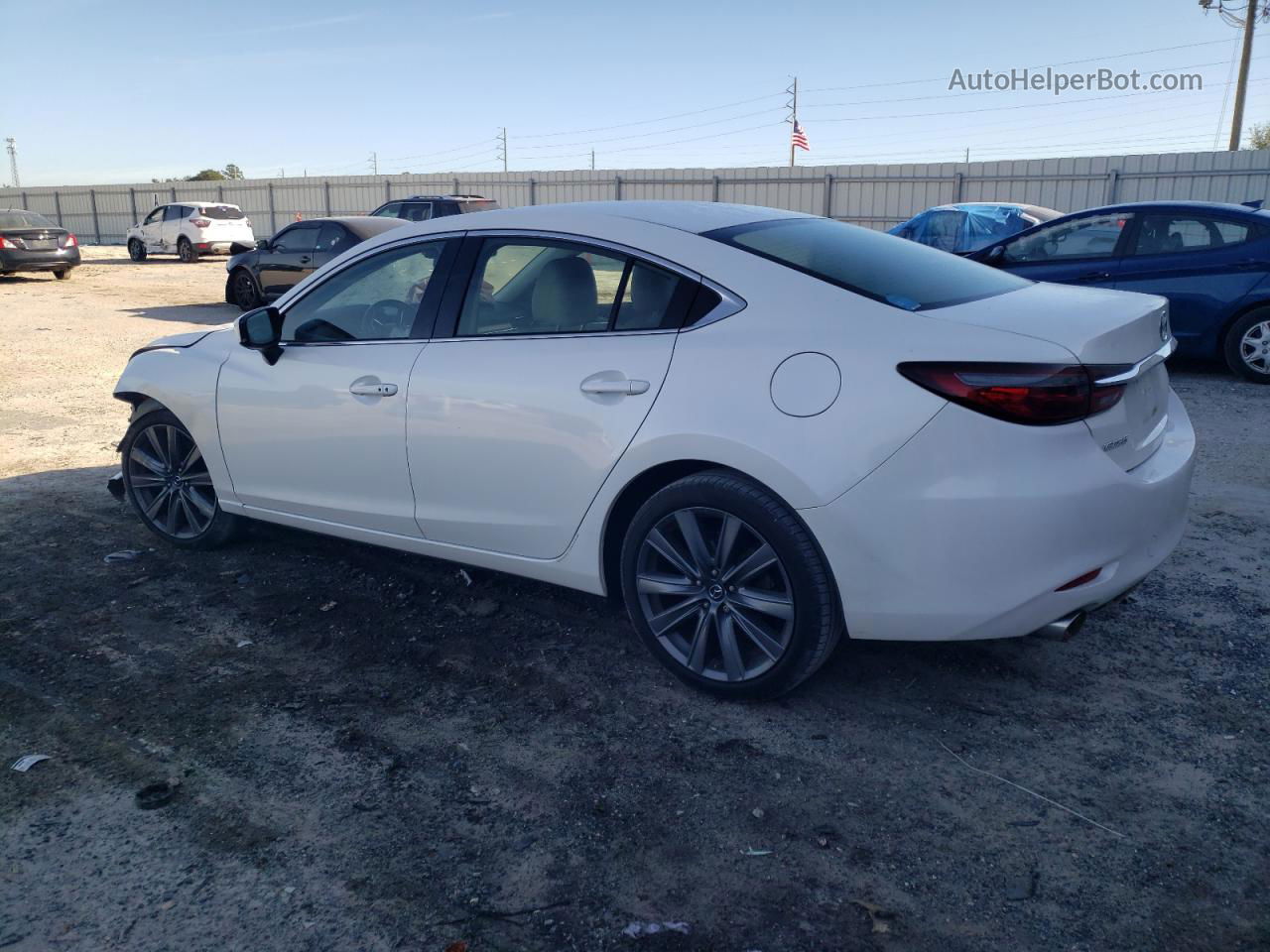 2018 Mazda 6 Touring White vin: JM1GL1VM4J1325477