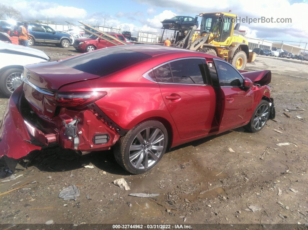 2018 Mazda Mazda6 Touring Red vin: JM1GL1VM4J1325687