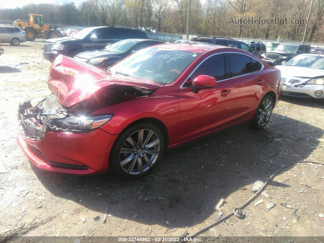 2018 Mazda Mazda6 Touring Red vin: JM1GL1VM4J1325687