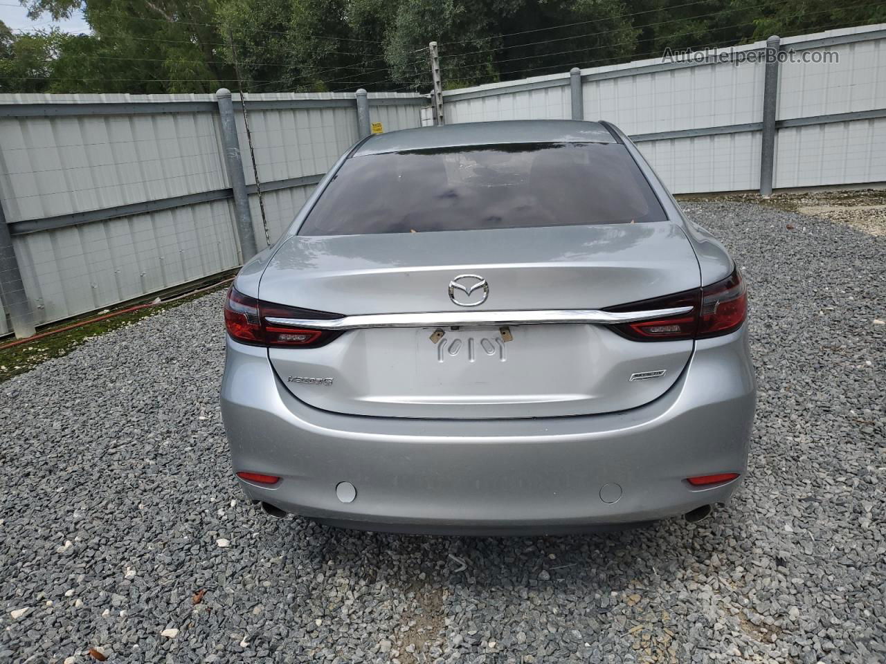 2018 Mazda 6 Touring Silver vin: JM1GL1VM6J1312391