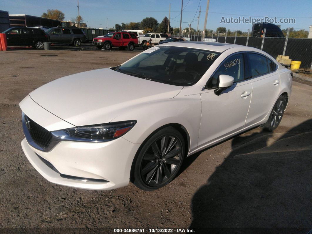 2018 Mazda Mazda6 Touring White vin: JM1GL1VM8J1309038