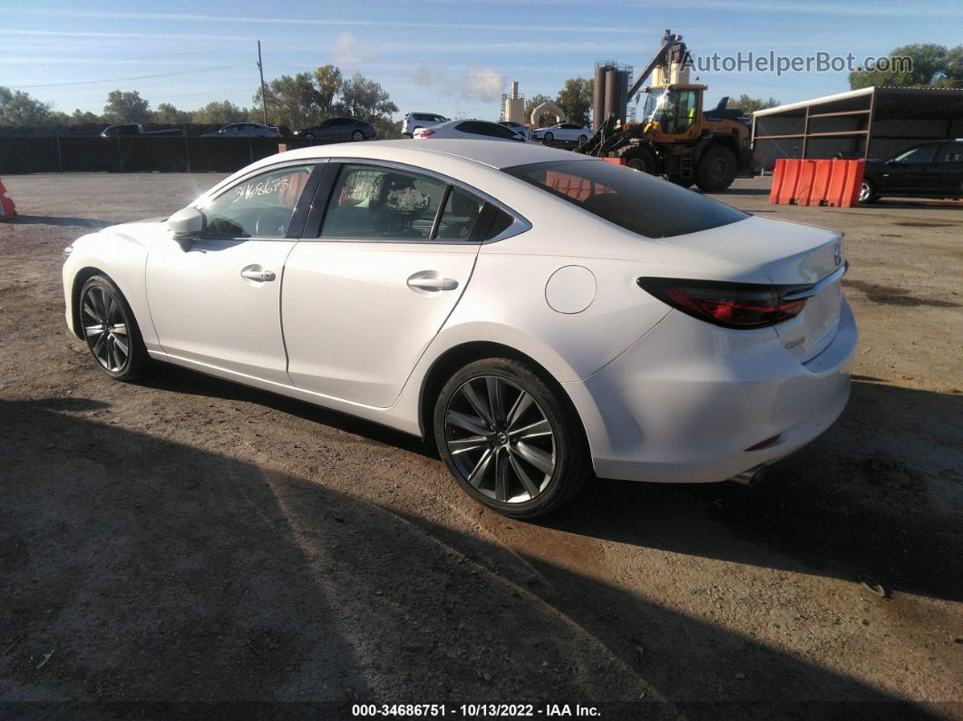 2018 Mazda Mazda6 Touring White vin: JM1GL1VM8J1309038