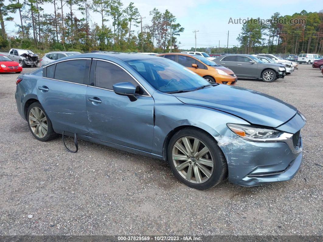 2018 Mazda Mazda6 Touring Light Blue vin: JM1GL1VM9J1314958