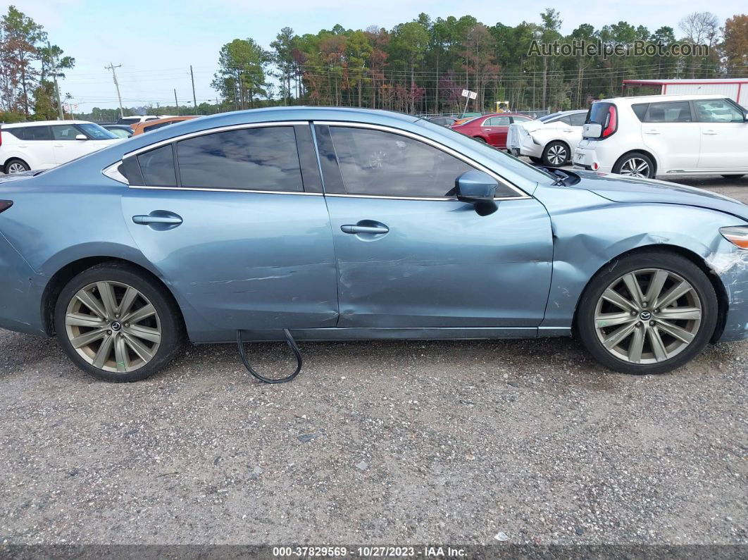 2018 Mazda Mazda6 Touring Light Blue vin: JM1GL1VM9J1314958