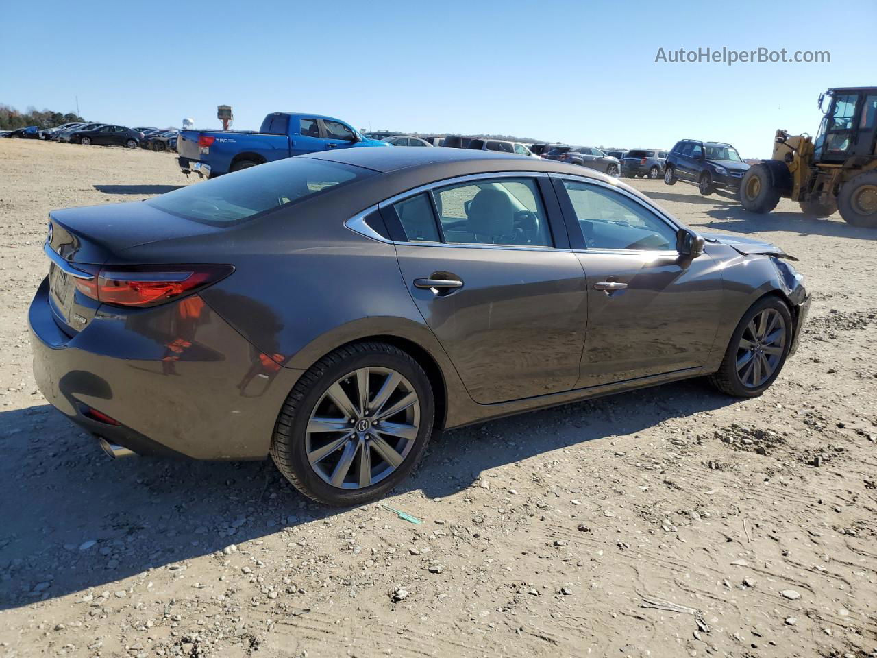 2018 Mazda 6 Touring Brown vin: JM1GL1VM9J1330710