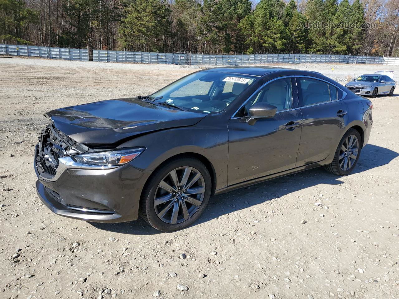 2018 Mazda 6 Touring Brown vin: JM1GL1VM9J1330710