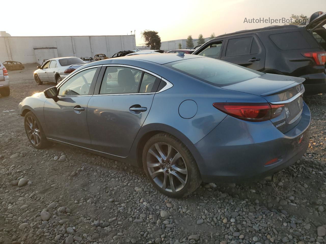 2017 Mazda 6 Grand Touring Gray vin: JM1GL1W53H1132769