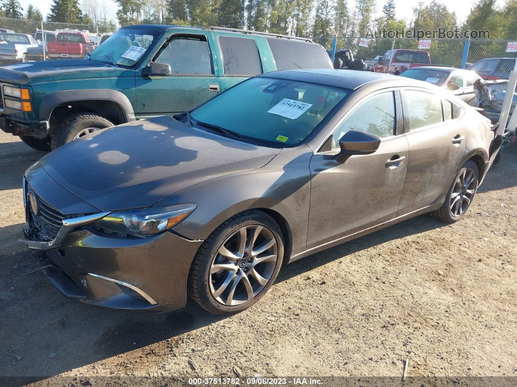 2017 Mazda Mazda6 Grand Touring Серый vin: JM1GL1W54H1104477