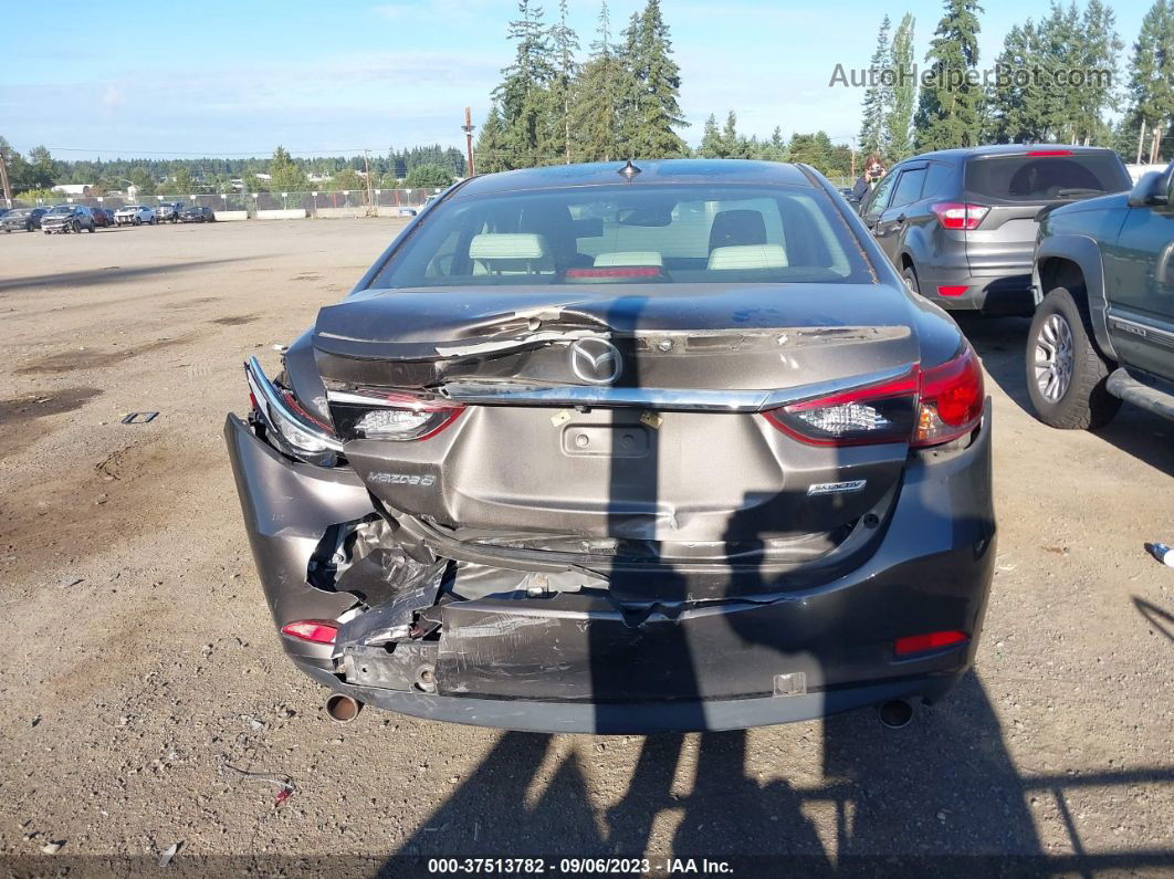 2017 Mazda Mazda6 Grand Touring Gray vin: JM1GL1W54H1104477