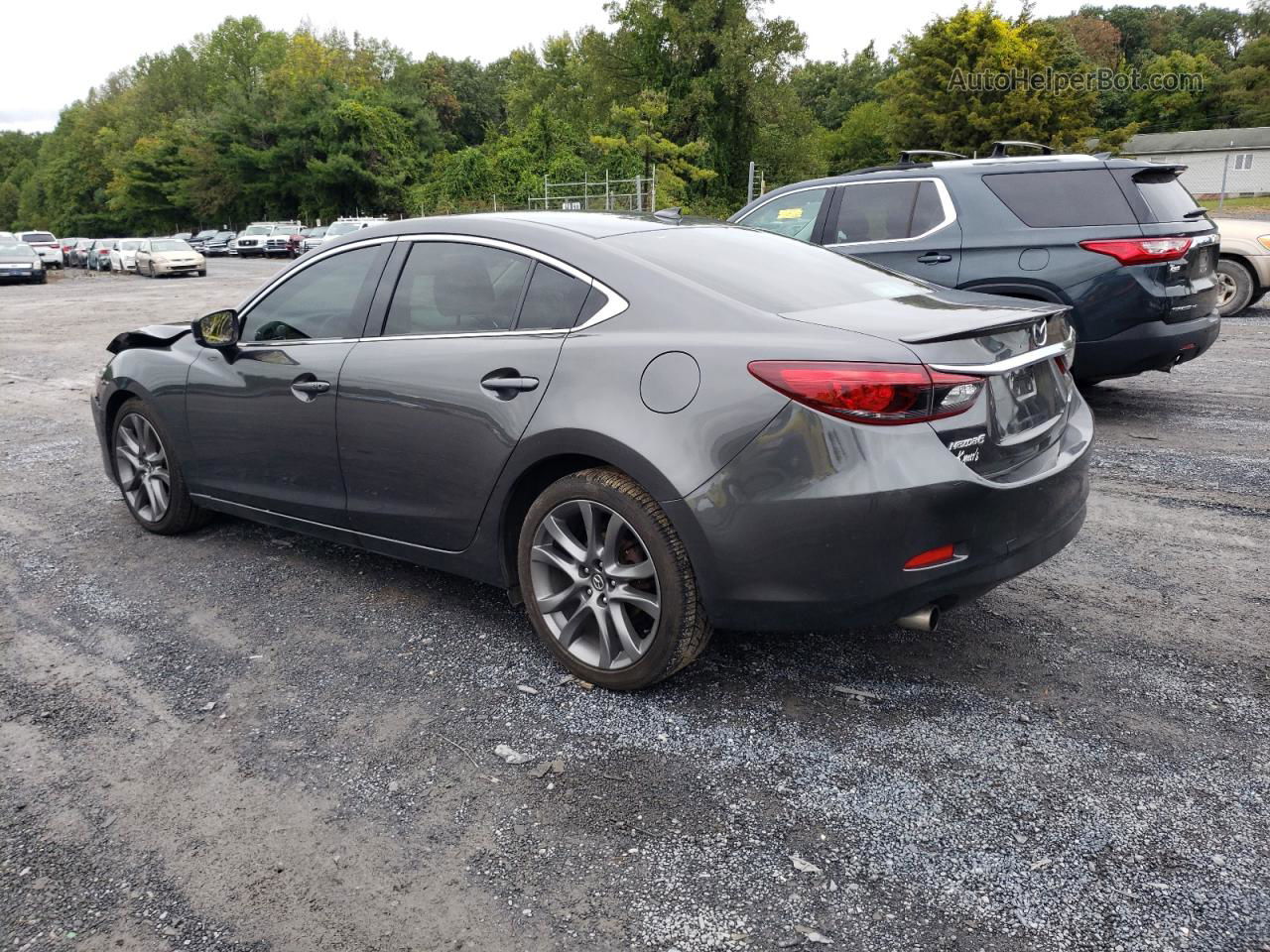 2017 Mazda 6 Grand Touring Charcoal vin: JM1GL1W59H1113708