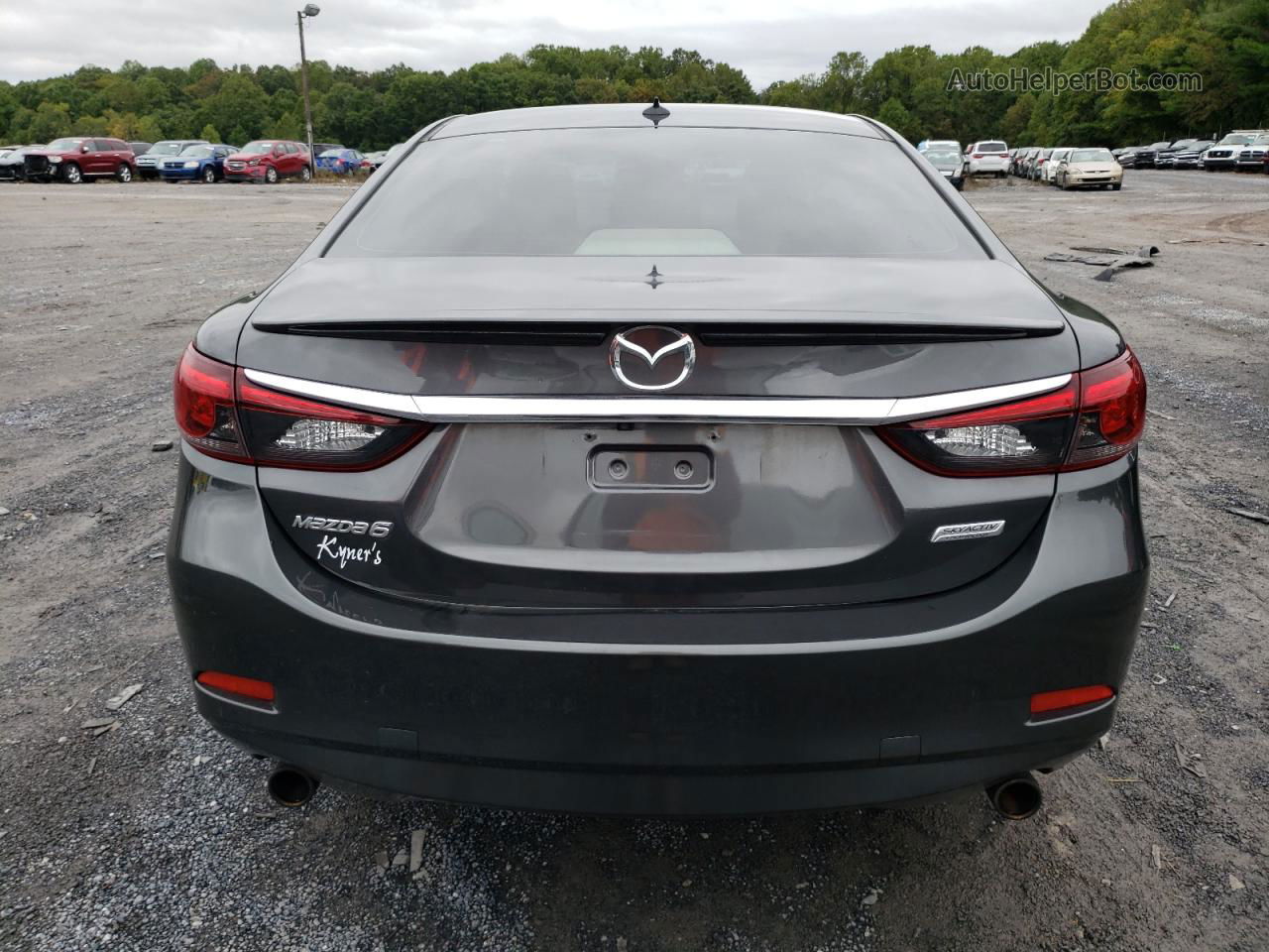 2017 Mazda 6 Grand Touring Charcoal vin: JM1GL1W59H1113708