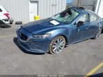 2018 Mazda Mazda6 Grand Touring Reserve Blue vin: JM1GL1WY5J1330558