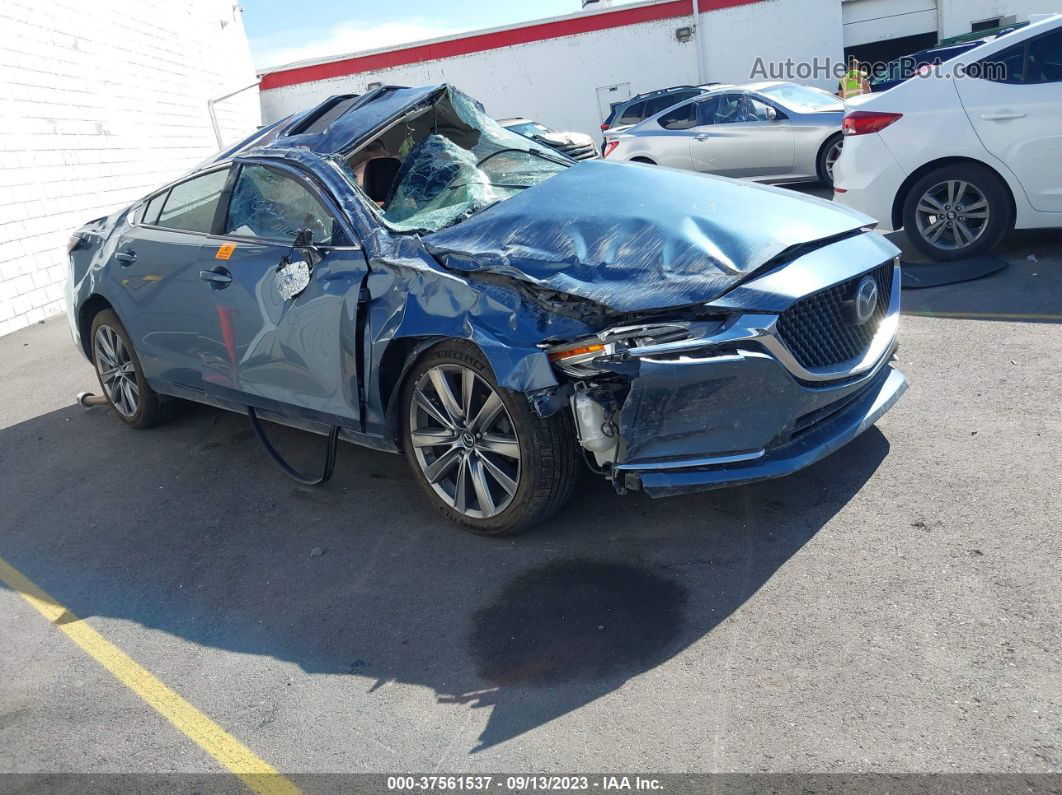 2018 Mazda Mazda6 Grand Touring Reserve Blue vin: JM1GL1WY5J1330558